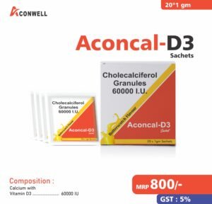 Aconcal-D3 Sachet