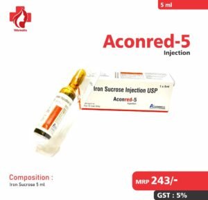 Aconred-5 Inj