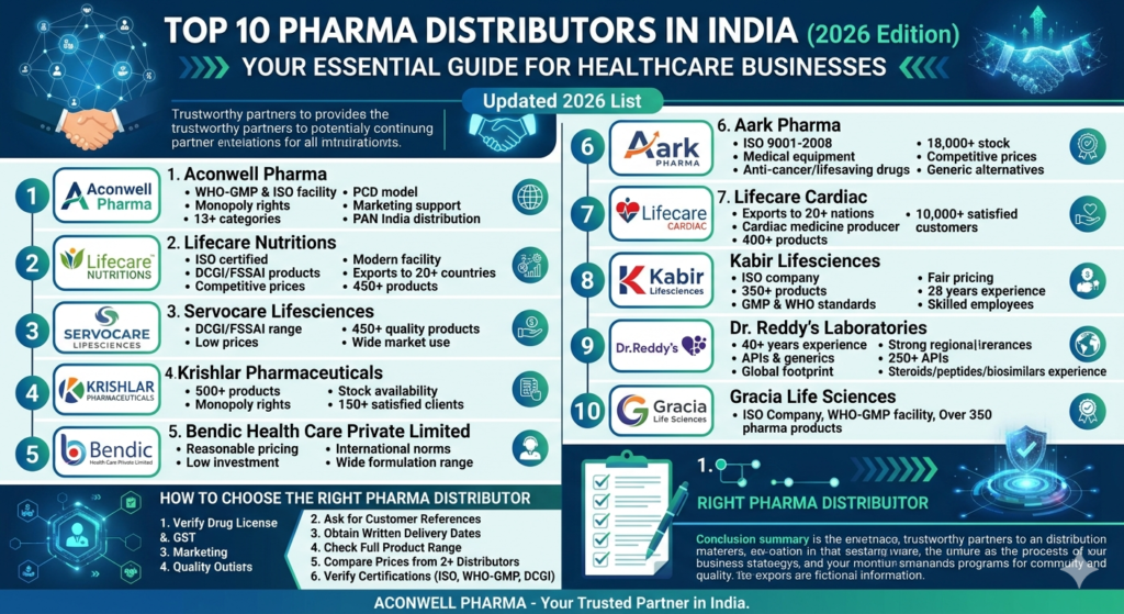Looking for the Top 10 Pharma Distributors in India Here’s the Updated 2026 List
